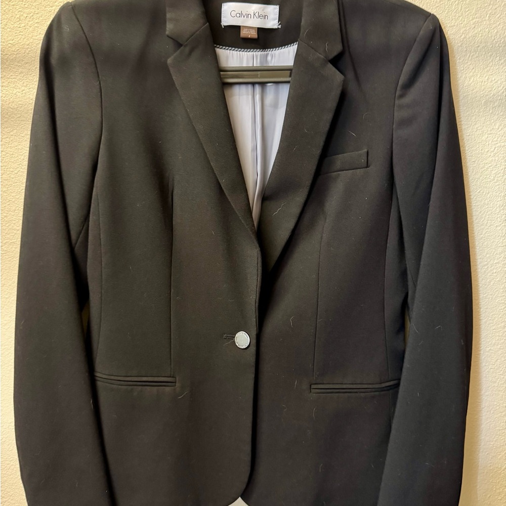 Calvin Klein Women's Black Blazer